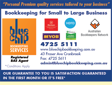 Blue Chip Bookkeeping Services Pty Ltd - Sunshine Coast Accountants 1