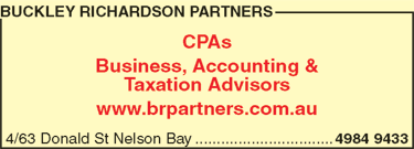 Buckley Richardson Partners - Sunshine Coast Accountants 1