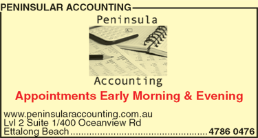 Peninsular Accounting - Sunshine Coast Accountants 4